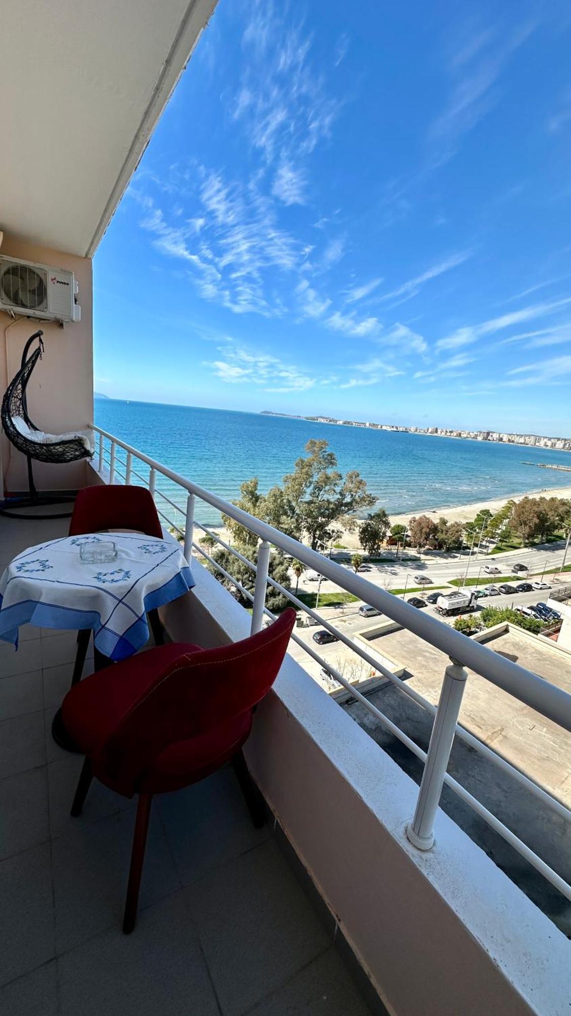 Beach Front Apartment Vlorë 외부 사진