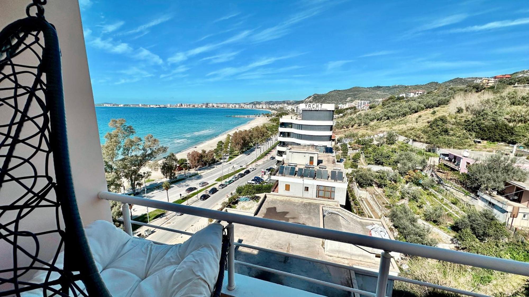 Beach Front Apartment Vlorë 외부 사진